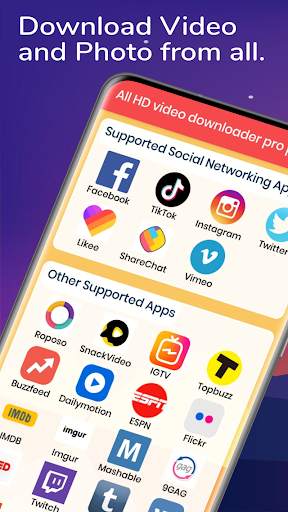 All HD Video Downloader Pro Plus - video get app screenshot 1