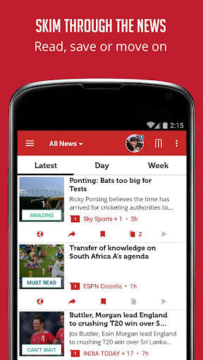 Cricket News and Scores screenshot 3