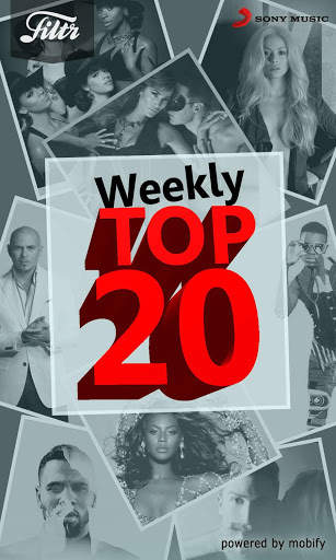 Weekly Top 20 Songs screenshot 1