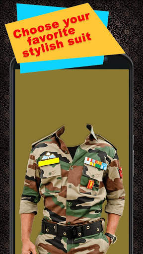 Commando Photo Suit screenshot 2