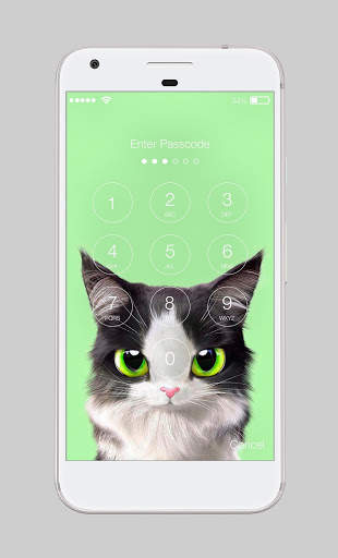 Cute Nude Cat Kitten Wallpapers Lock Screen screenshot 2