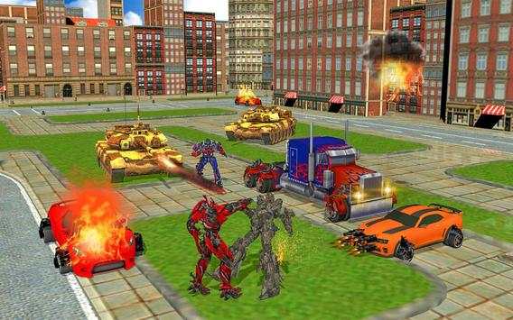 Angry Robot Bull Attack:Robot Fighting Bull Games screenshot 11
