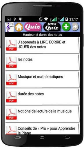 Cours de solfege screenshot 3