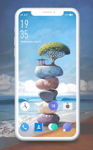 Surrealism Sea theme for note 5 screenshot 3