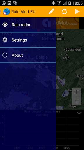 Rain Alert Europe screenshot 3