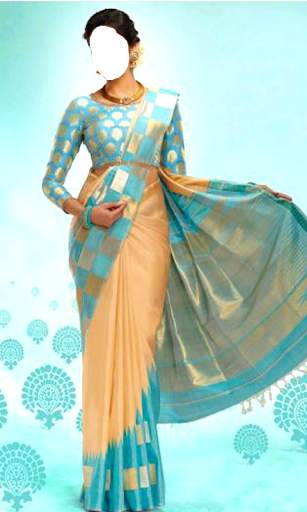Women Pattu Saree Photo Maker screenshot 9