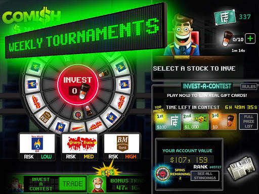 Comish - Stock Market Simulator Trading Game screenshot 15