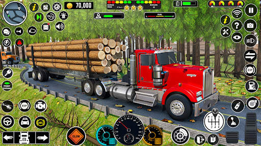 Crazy Car Transport Truck Game screenshot 5