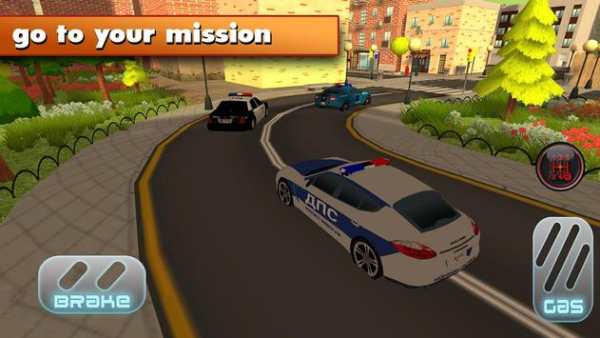 Racing Police Highway 3D screenshot 2