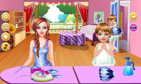 Wash laundry games for girls screenshot 7