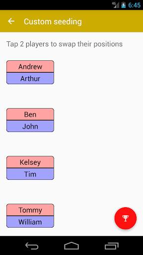 Quick Tournament Maker screenshot 3
