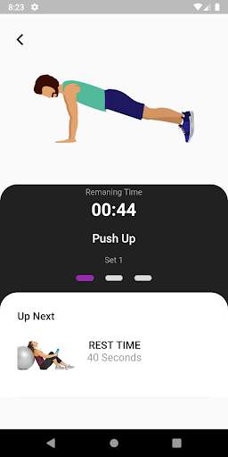 Home Workout Fitness App screenshot 3