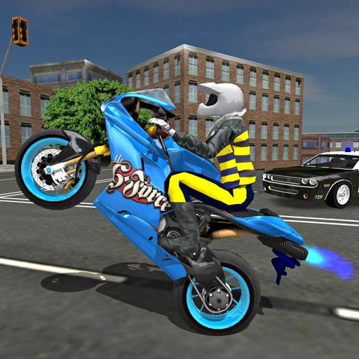 Sports bike simulator Drift 3D icon