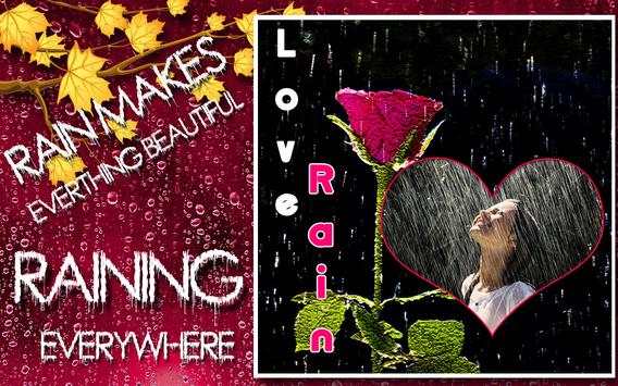 Rain Photo Frames 2 تصوير الشاشة
