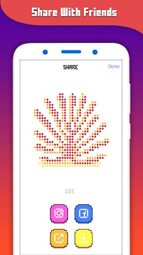 DIY Classic Pixal puzzles: Offline Block Coloring screenshot 6