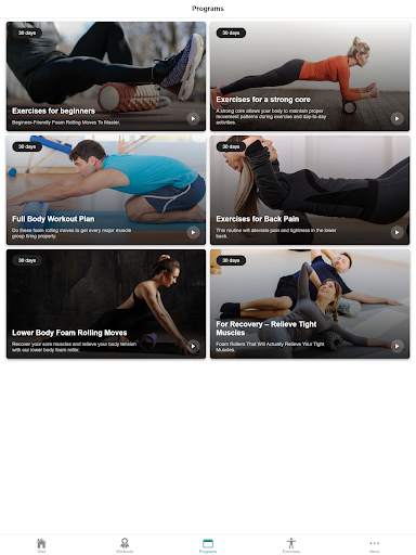 Foam Roller Exercises screenshot 7