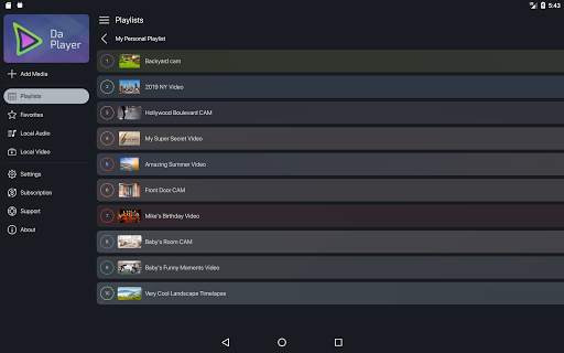 Da Player - Media Player screenshot 7