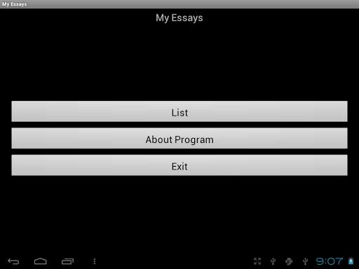 My Essays screenshot 1