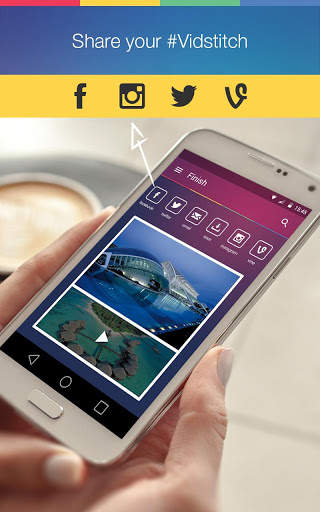 Vidstitch Free - Video Collage screenshot 4
