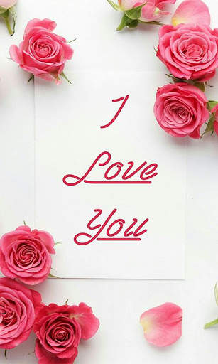Romantic Images I Love You Roses And Flowers Gif screenshot 5