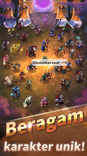 Merge Raid.io - Kisah Necromancer screenshot 4
