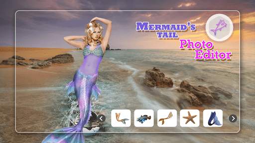 Mermaid Tail Photo Editor - Background Changer screenshot 2