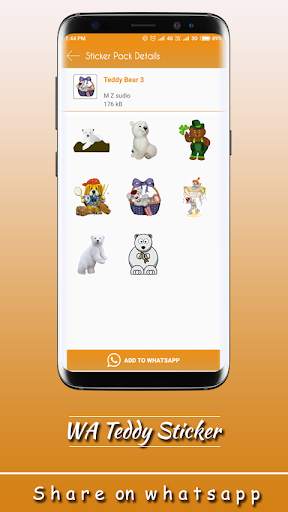 WA Sticker: Teddy screenshot 6