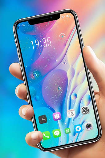 Colorful theme Artistic color fluid screenshot 4