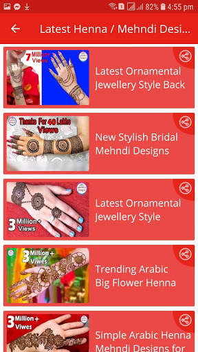 Mehndi Video Tutorials screenshot 3