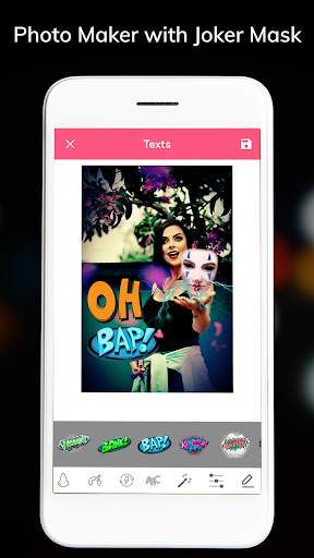 Photo Editor for Joker - Mask Face Changer App screenshot 3