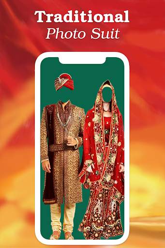 Couple Traditional Photo Suits 1 تصوير الشاشة