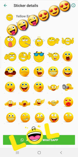 Emoji Stickers WAStickerApps screenshot 7
