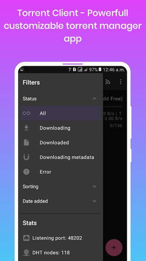 Torrent Client Pro (Free) screenshot 1