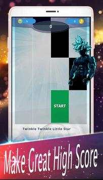 saiyan piano Tiles screenshot 2
