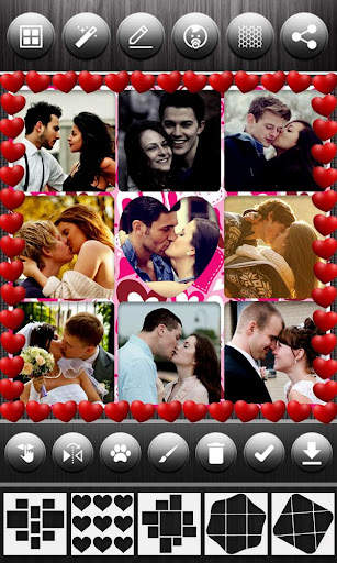 Love Photo Collage Editor screenshot 2