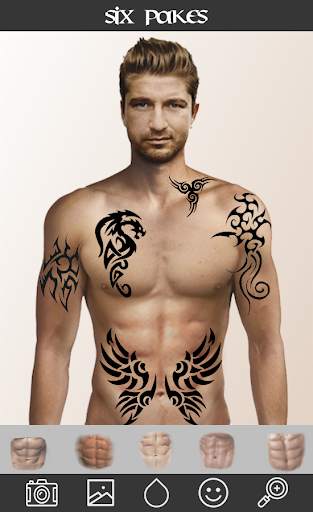 Tattoohunt tattoo on photo design maker screenshot 3