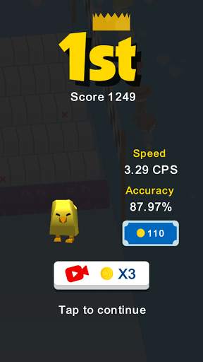 Type Runner - Fast Type Run screenshot 4
