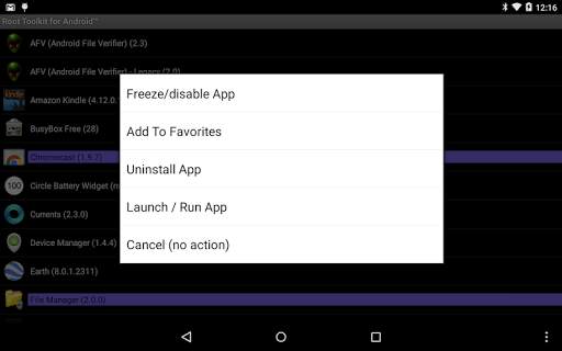Root Toolkit for Android™ screenshot 14