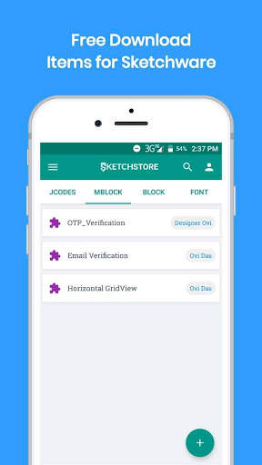 SketchStore - Download free items for Sketchware screenshot 1
