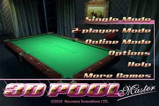 3D Pool Master Pro screenshot 1