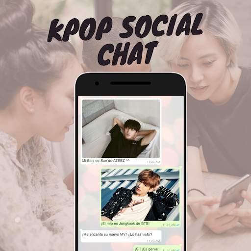KPop Social Chat screenshot 1
