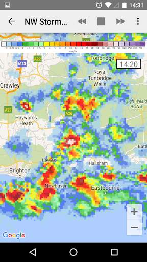 Netweather Storm Radar screenshot 3