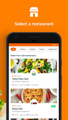 Takeaway.com - Switzerland screenshot 2