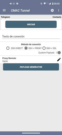 CMAC Tunnel - (SSH/Proxy/VPN) screenshot 1