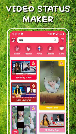 Boo - Video Status Maker screenshot 2