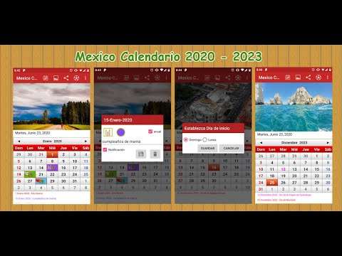Mexico Calendario 2020 screenshot 1