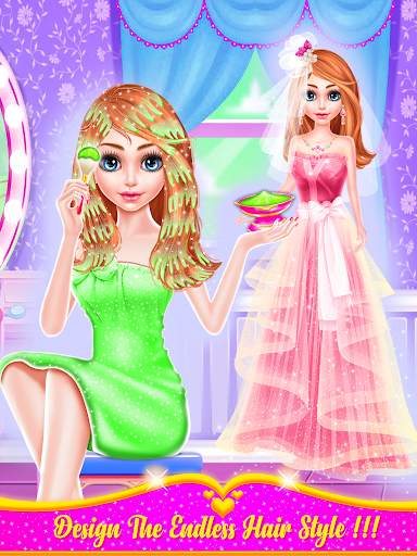 Sweet Princess Hair Do Design - Hair Stylist Games screenshot 3