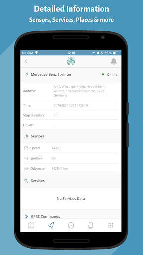 GPSWOX Mobile Client screenshot 3