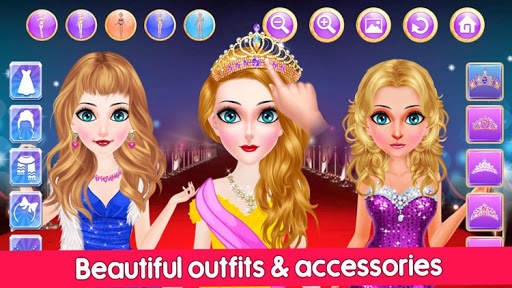 Red Carpet Dress Up Game Girls: Fashion - Shopping screenshot 1
