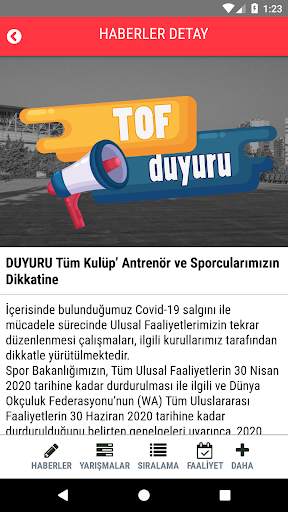 TOF Mobil screenshot 2